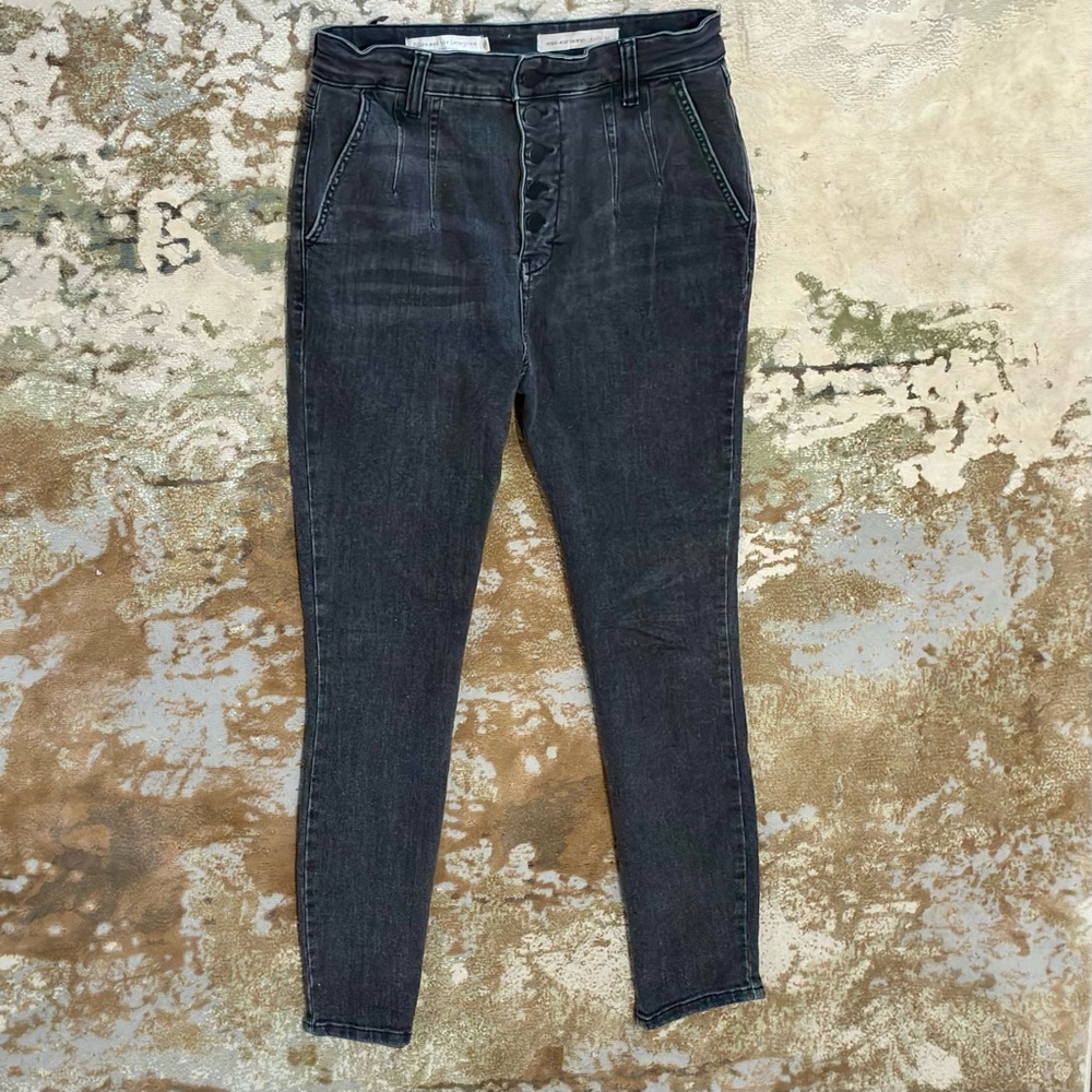 ANTHROPOLOGIE PILCRO HIGH-RISE SKINNY JEANS SIZE 31